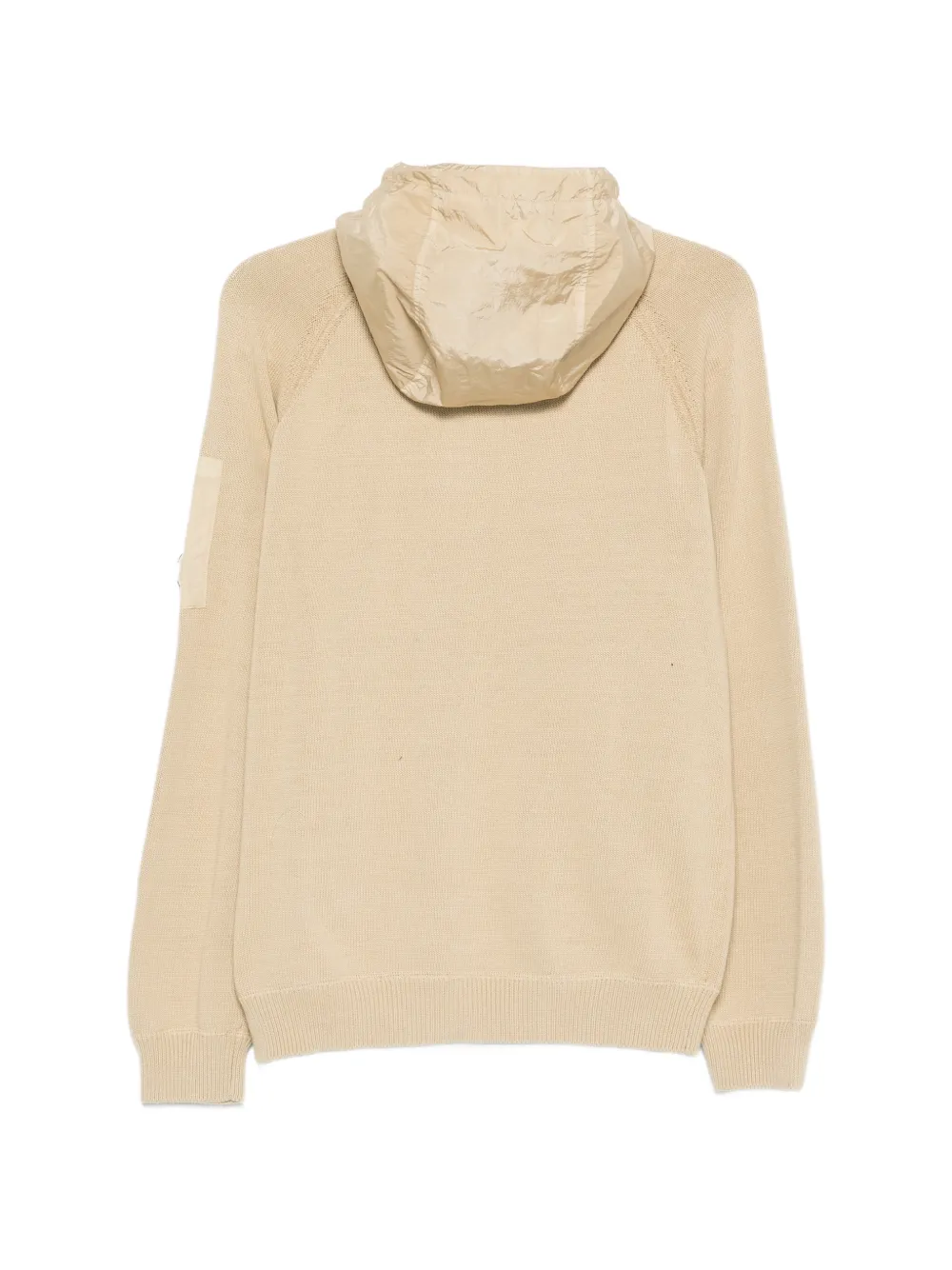 C.P. Company Kids Hoodie met rits Beige