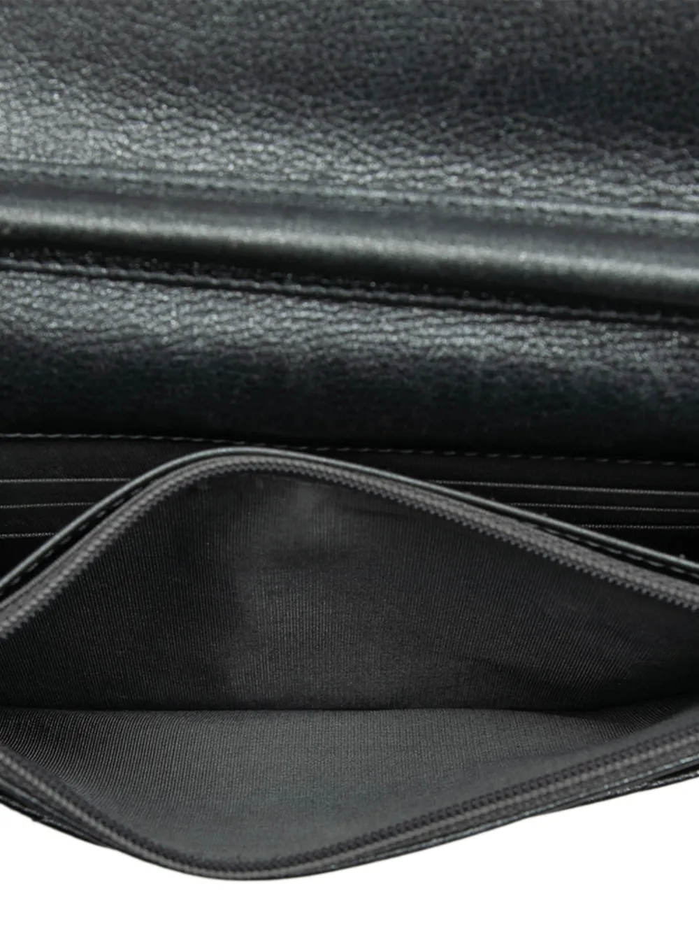 2014-2015 Quilted Calfskin Boy Wallet On Chain Crossbody Bag
