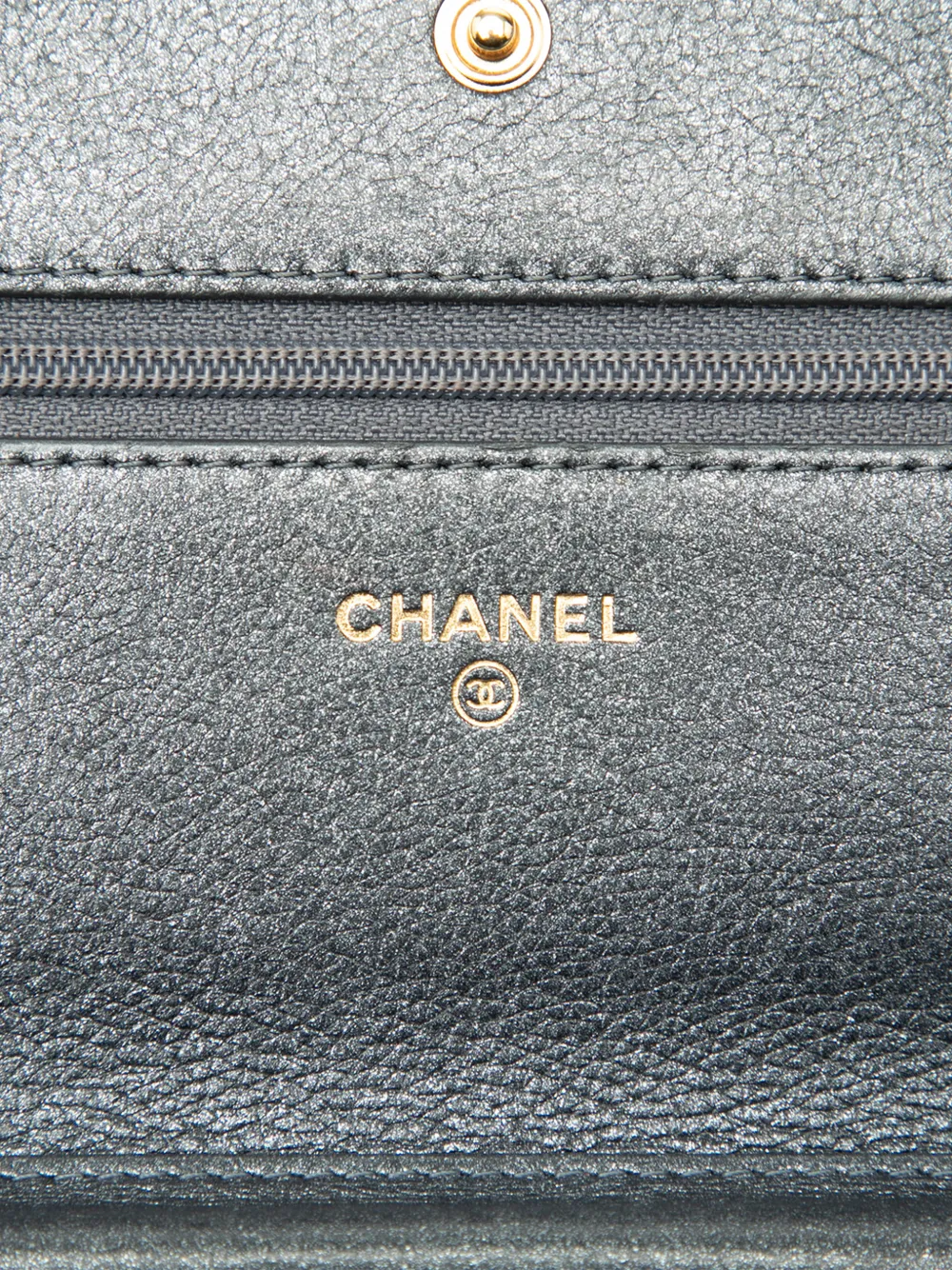 2014-2015 Quilted Calfskin Boy Wallet On Chain Crossbody Bag