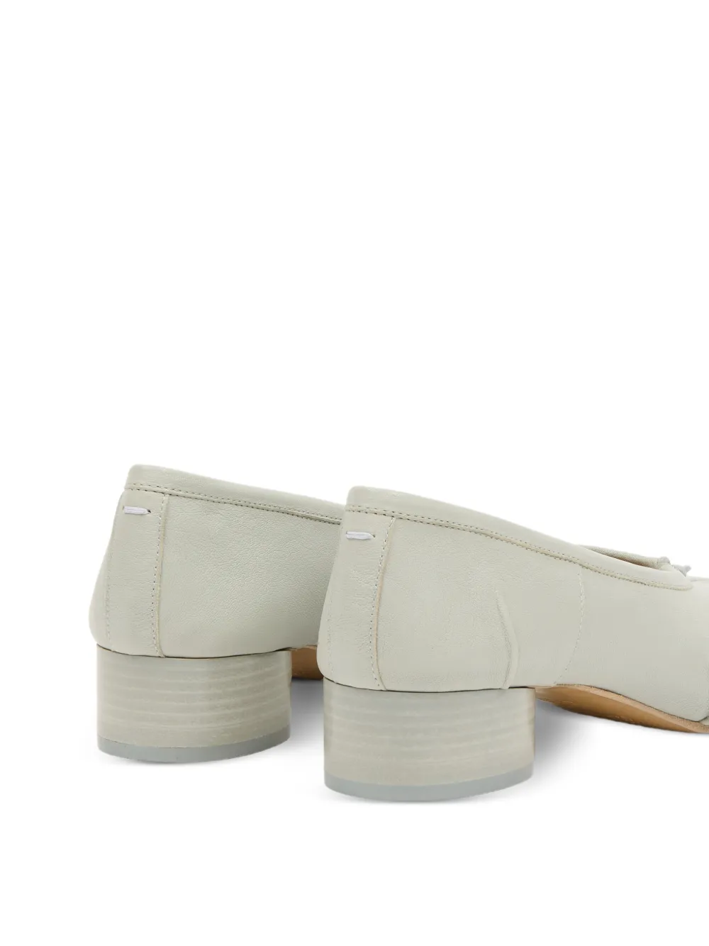 Maison Margiela Tabi ballerina's met gespleten neus Grijs