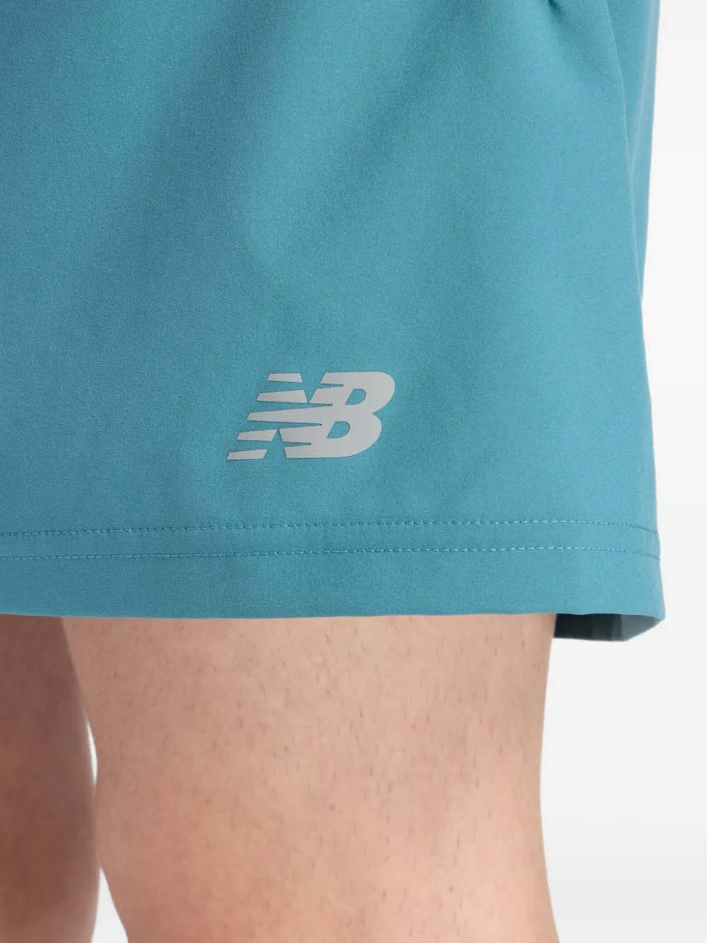 New Balance Shorts met trekkoord Blauw