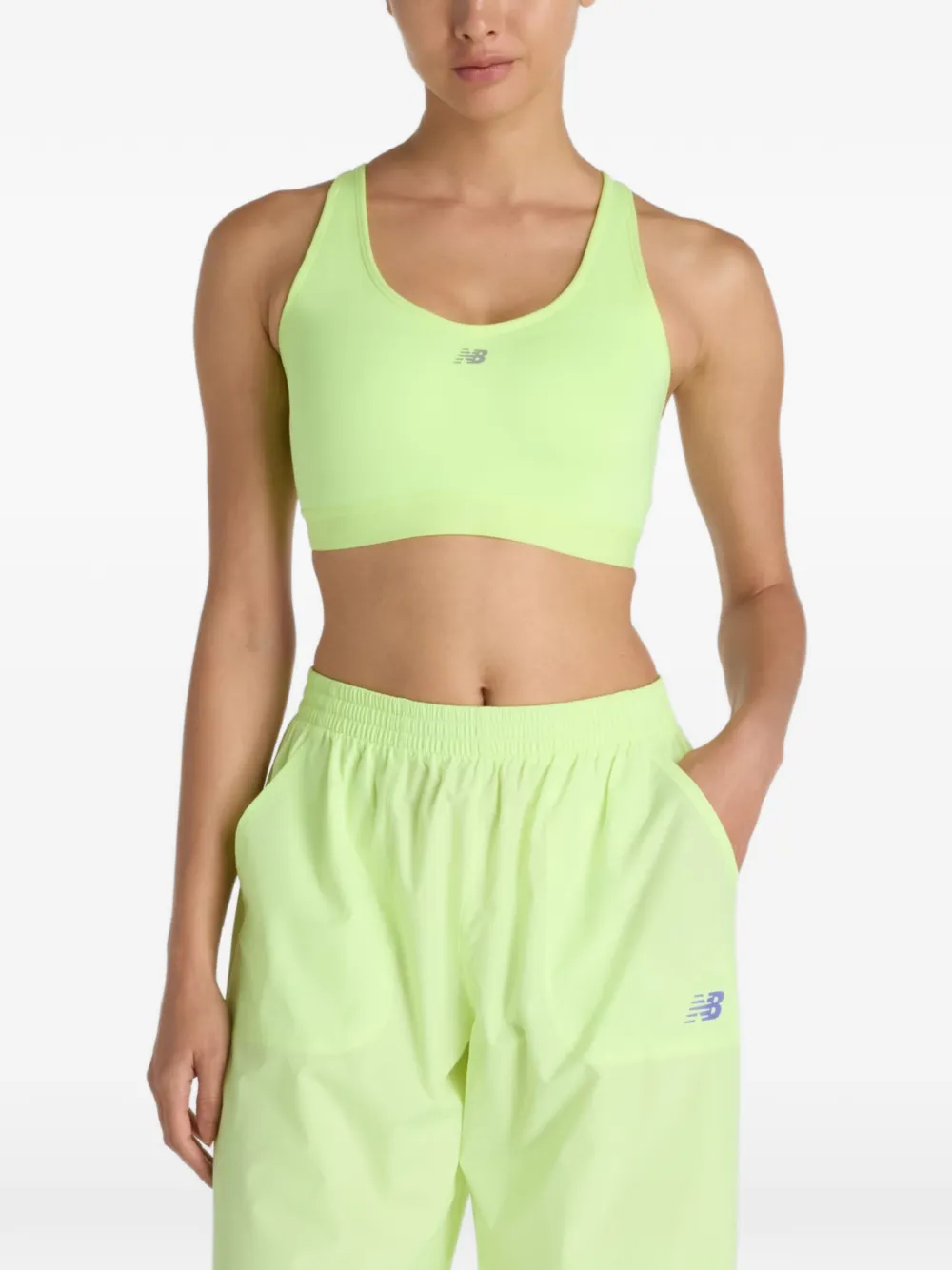 New Balance Reggiseno NB Essential - Verde
