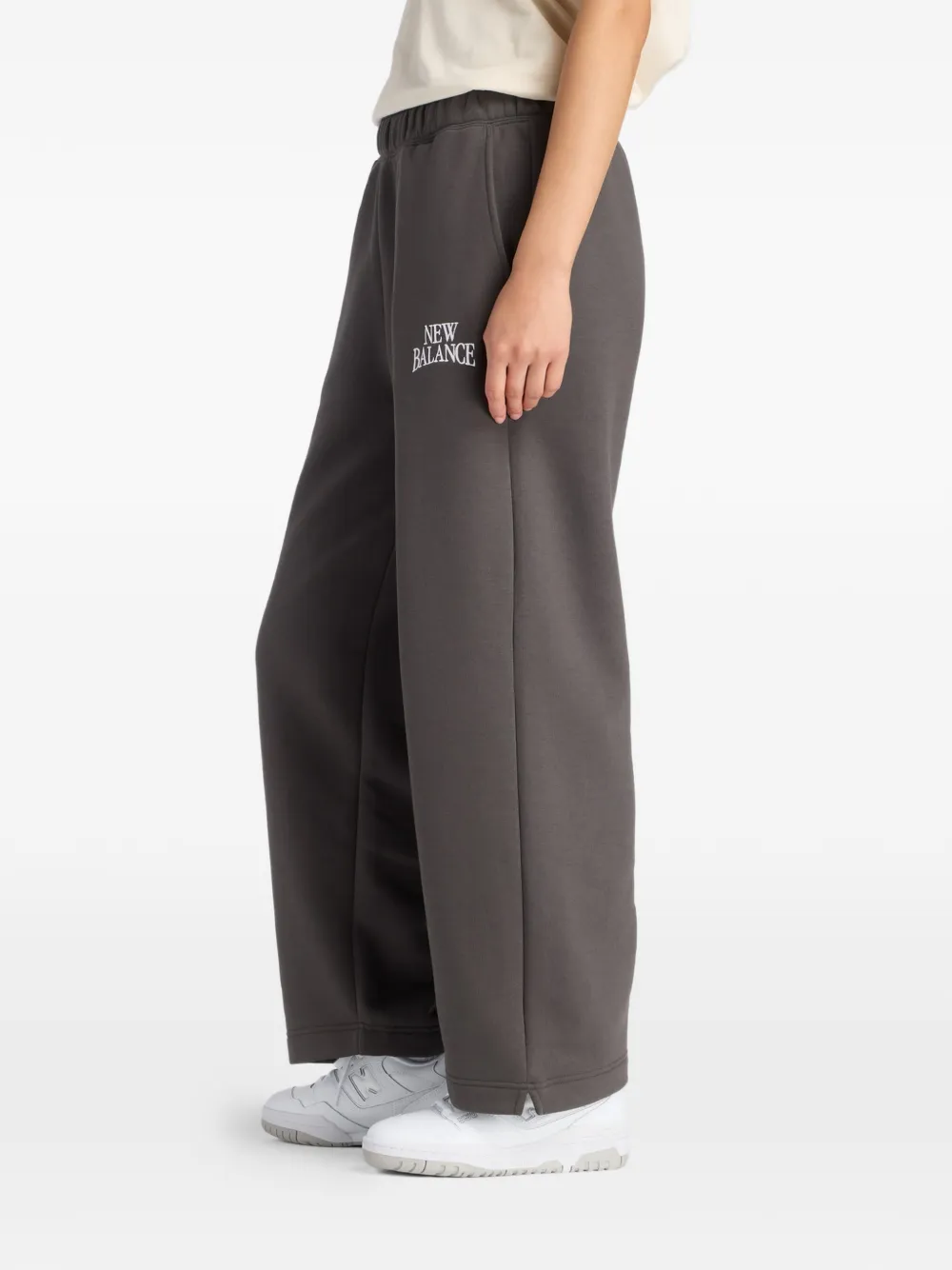 New Balance Trainingsbroek met logo-detail Zwart