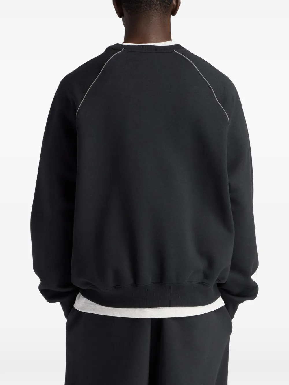 New Balance Sweater met ronde hals Zwart