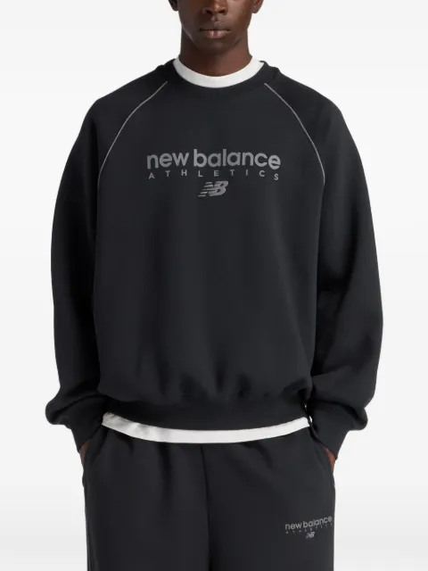 New Balance sudadera con cuello redondo