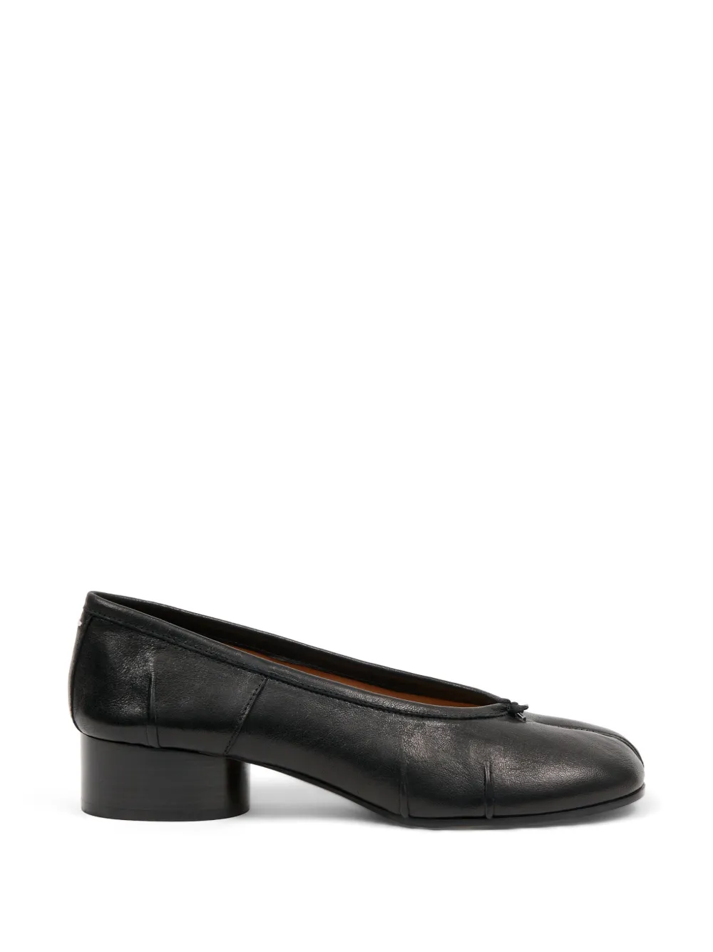 Maison Margiela tabi leather ballerina - Nero