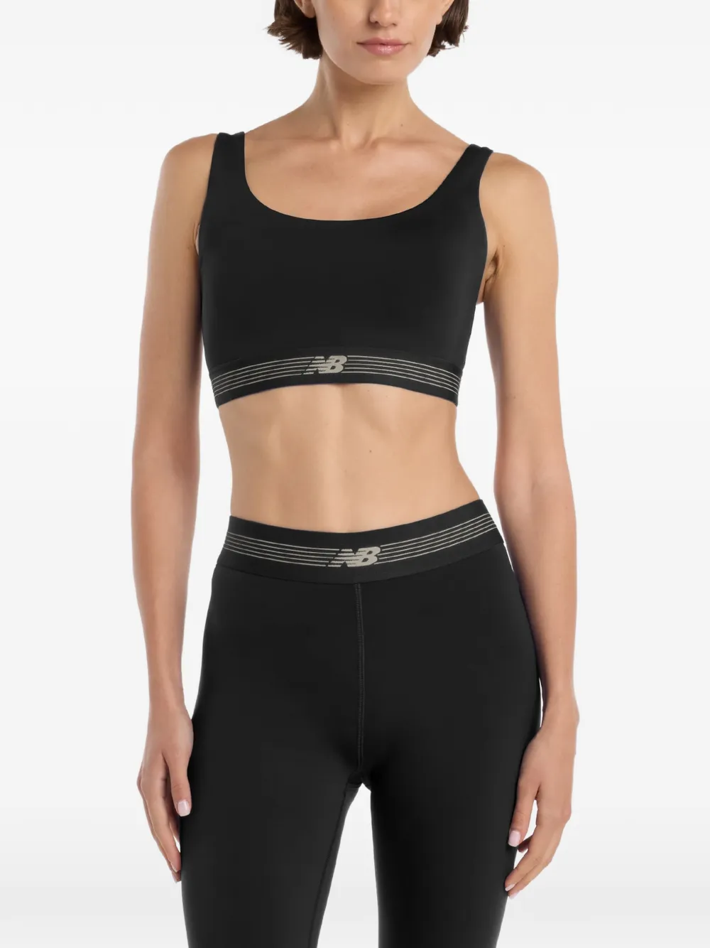 New Balance Reggiseno AC - Nero