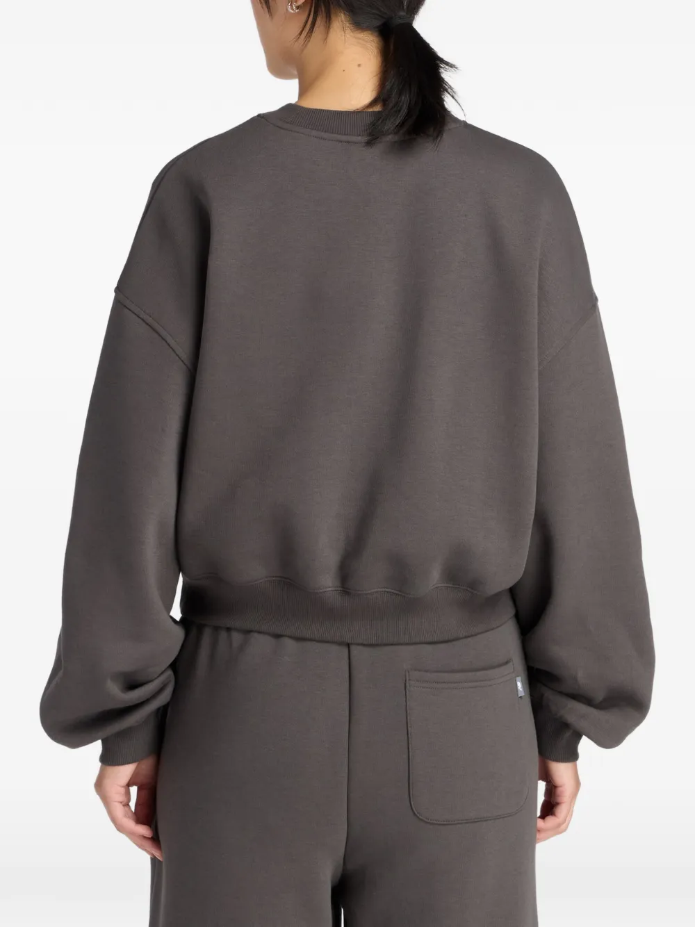 New Balance Sweater met ronde hals Zwart