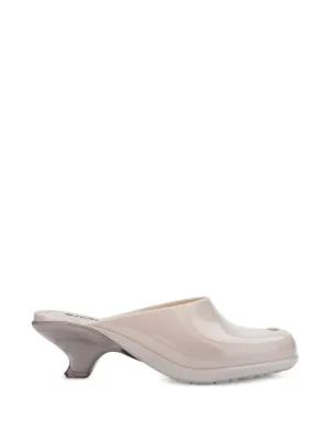 Y/Project x Melissa 40mm Court Mules | Black | FARFETCH