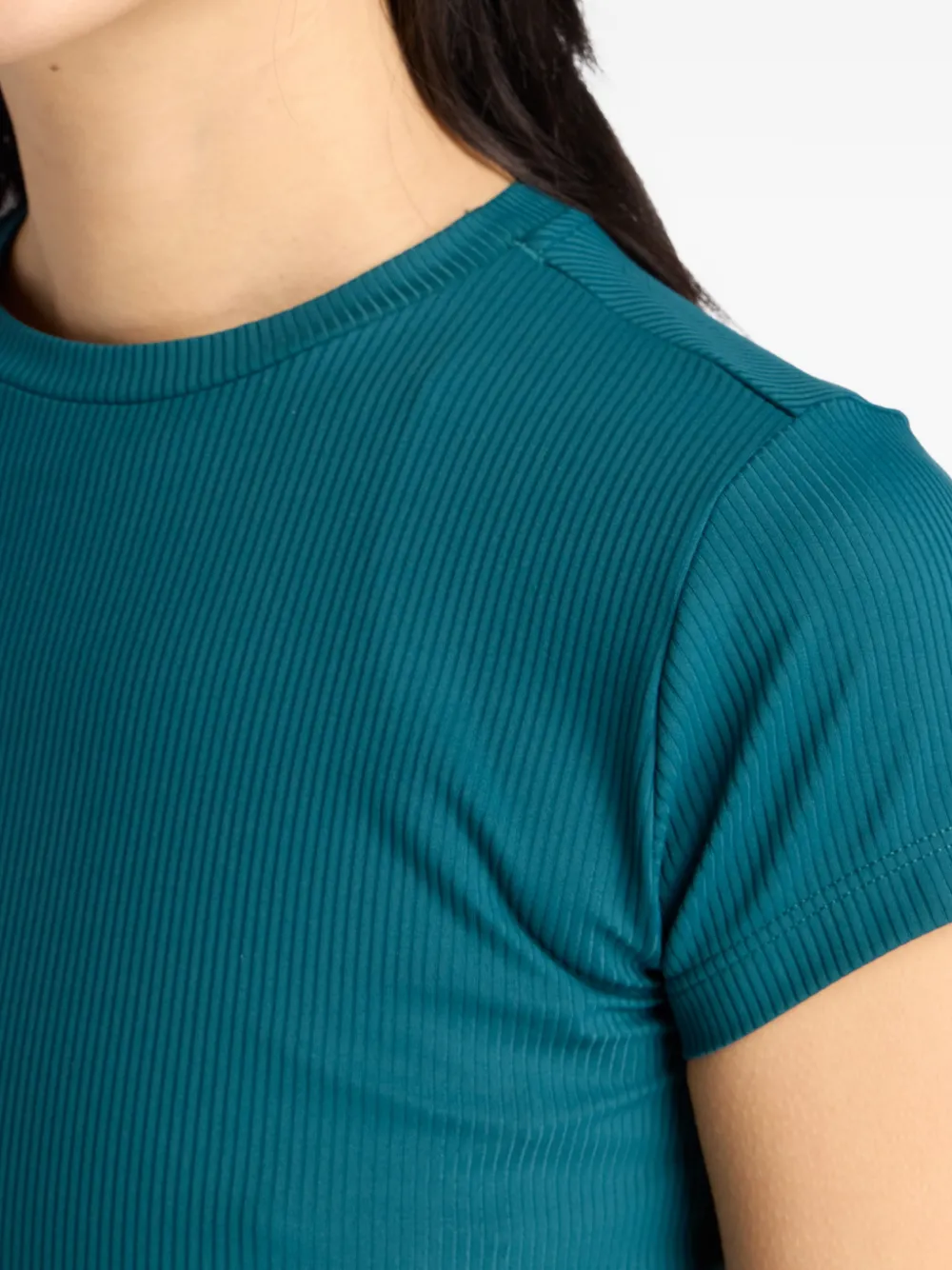 New Balance Getailleerd T-shirt Groen