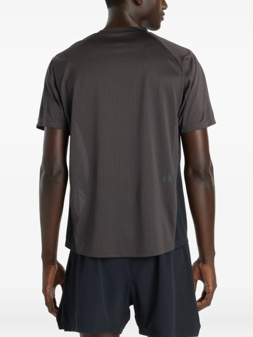 New Balance T-shirt met ronde hals Grijs