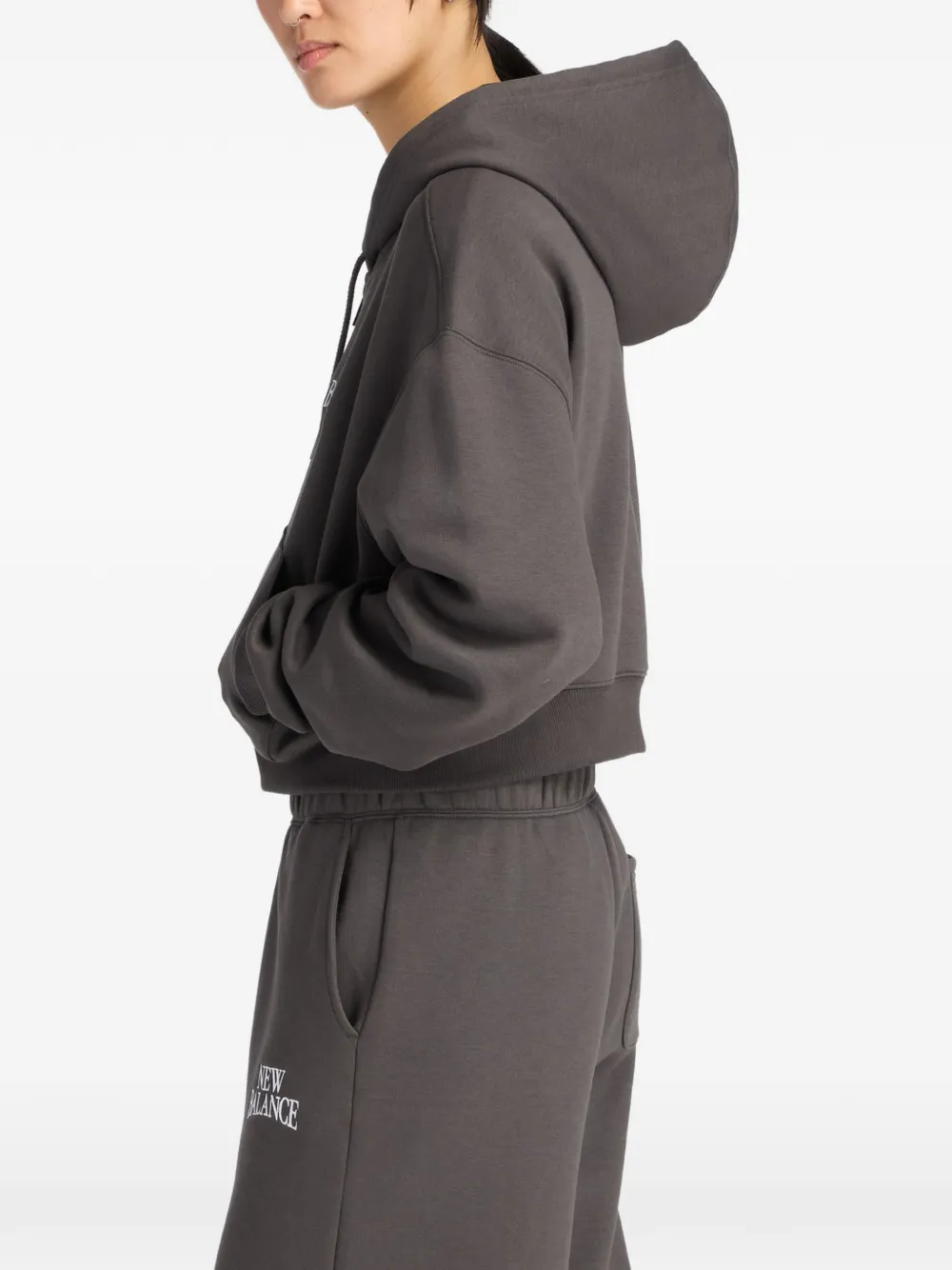 New Balance Hoodie met rits Zwart