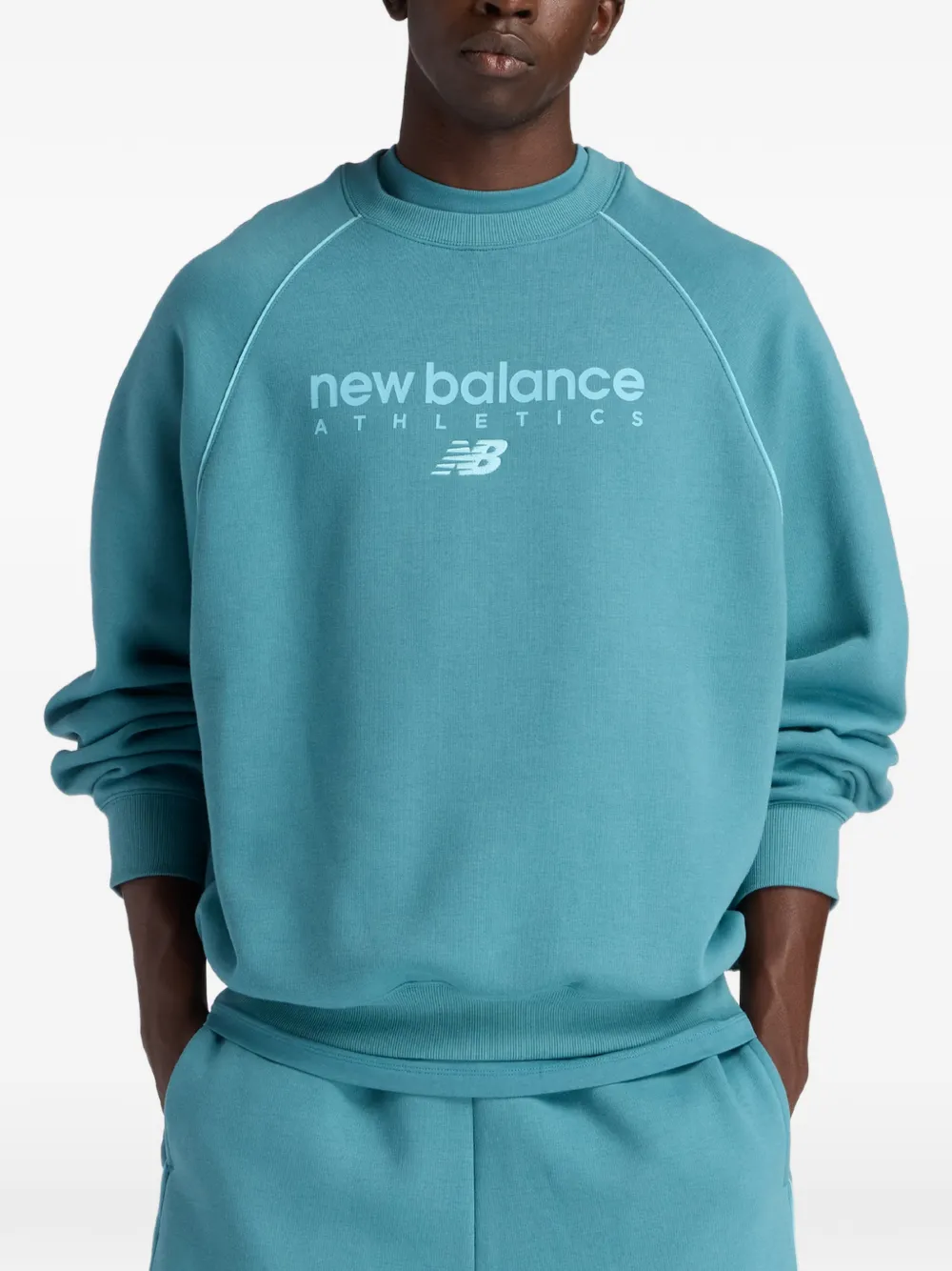 New Balance crew-neck sweatshirt - Blu