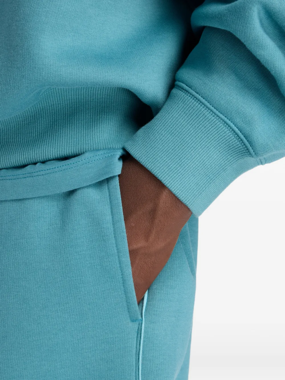 New Balance Sweater met ronde hals Blauw