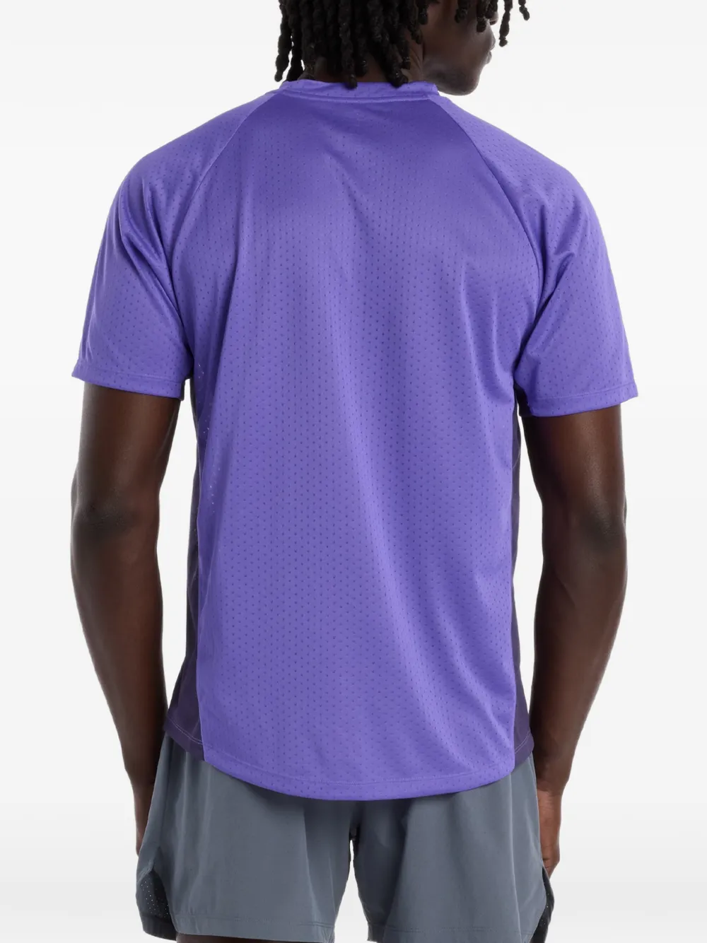 New Balance T-shirt met logoprint Paars