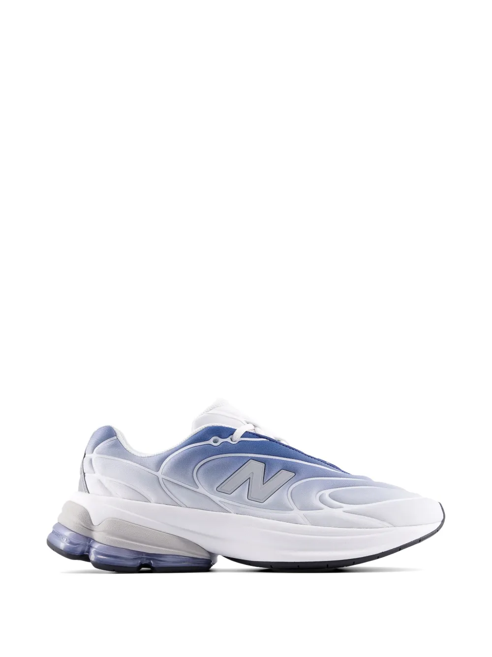 New Balance Sneakers met logo en vlakken Wit
