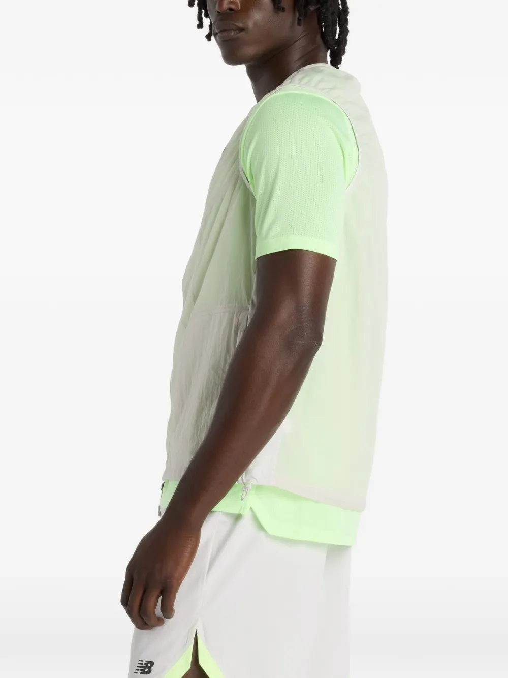 New Balance RC spencer met rits Groen