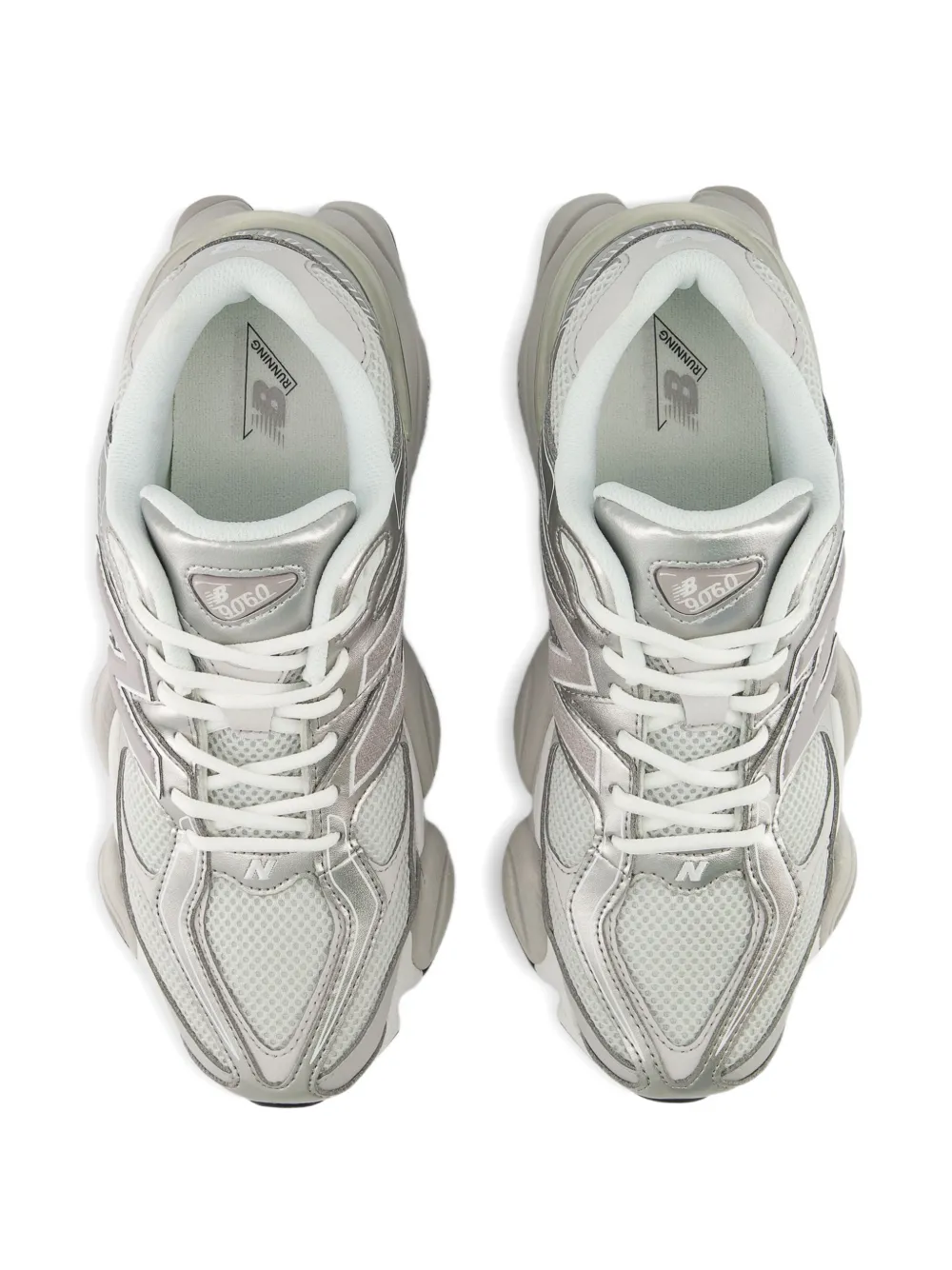 New Balance 9060 Warped sneakers met vlakken Grijs