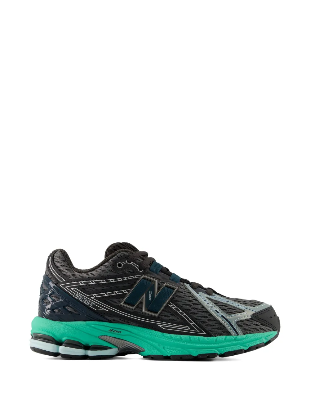 New Balance Kids 1906R sneakers met kant Zwart