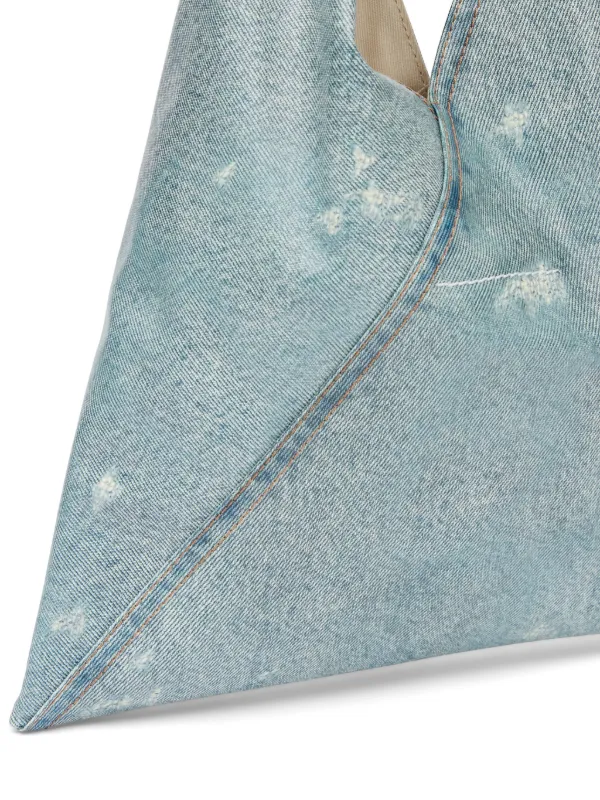 MM6 Maison Margiela Handle Japanese Bag | Blue | FARFETCH OM