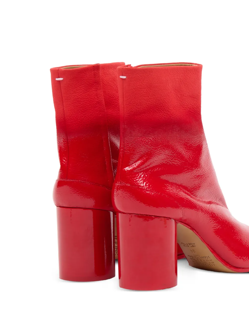 Maison Margiela Tabi enkellaarzen Rood