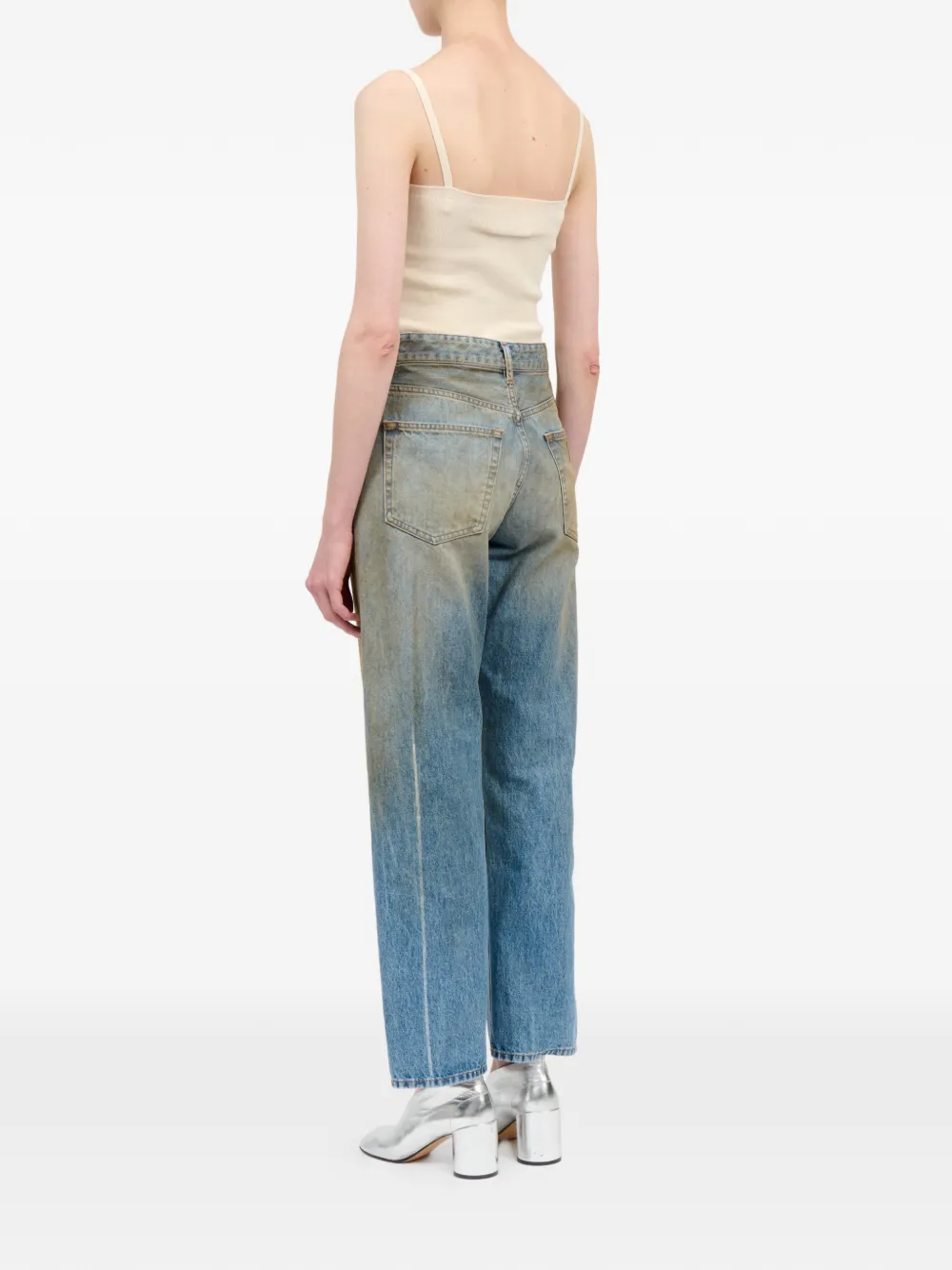 MM6 Maison Margiela Straight jeans Blauw