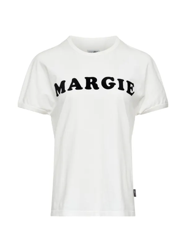 MM6 Maison Margiela Margie プリント Tシャツ | グレー | FARFETCH JP