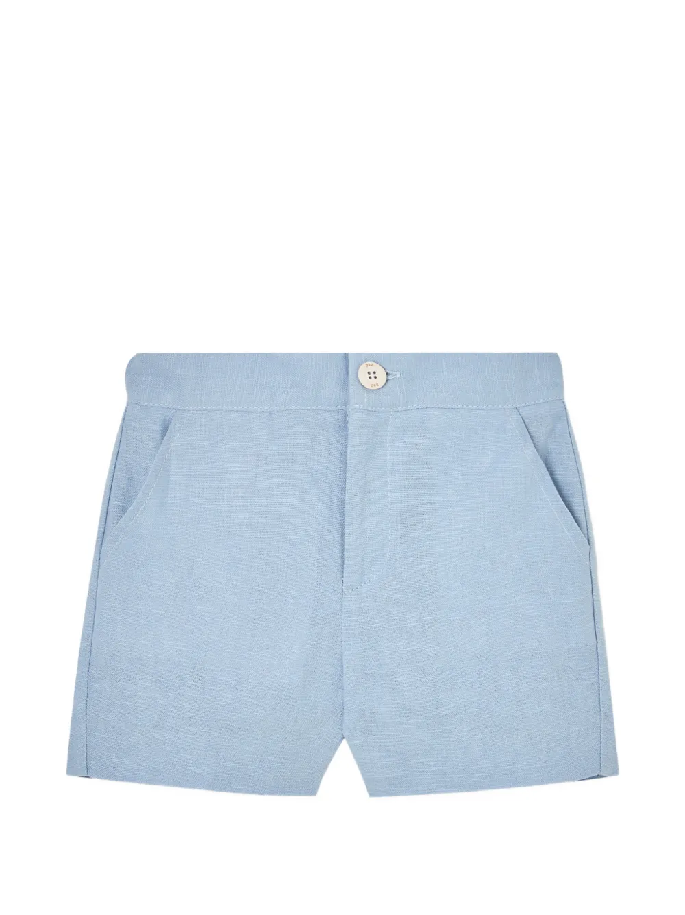  Paz Rodriguez Buttoned Shorts Set - White 