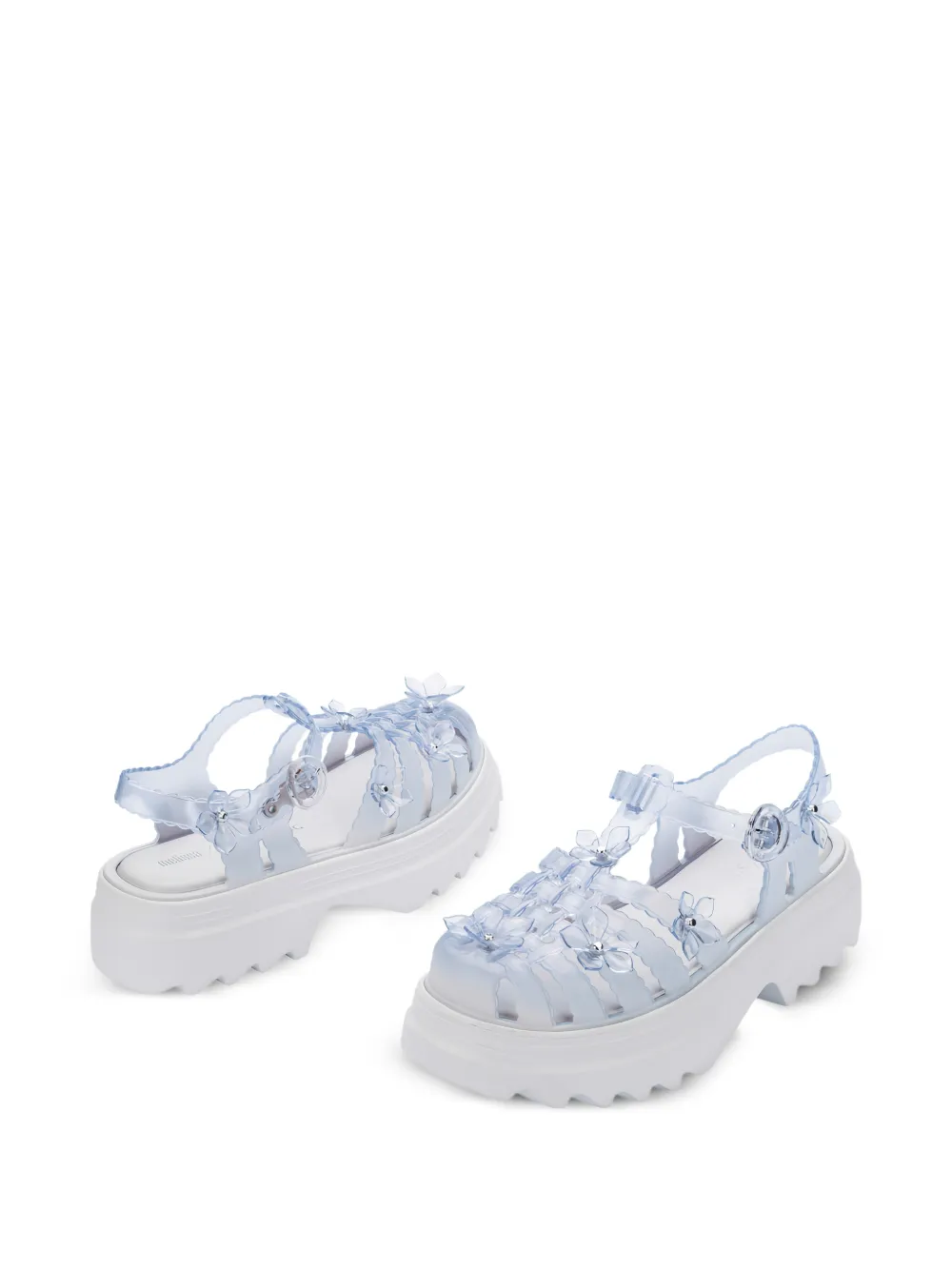 Melissa x Susan Fang Possession sandalen met plateauzool Wit