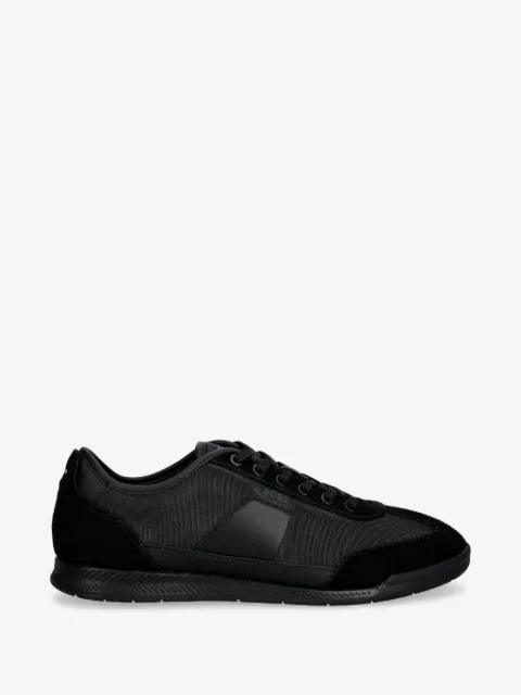 BOSS low-top trainers with structured trims