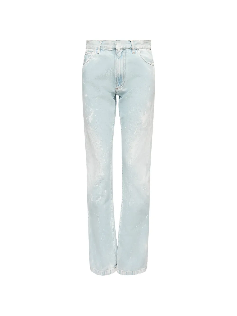 MM6 Maison Margiela Jeans dritti - Blu