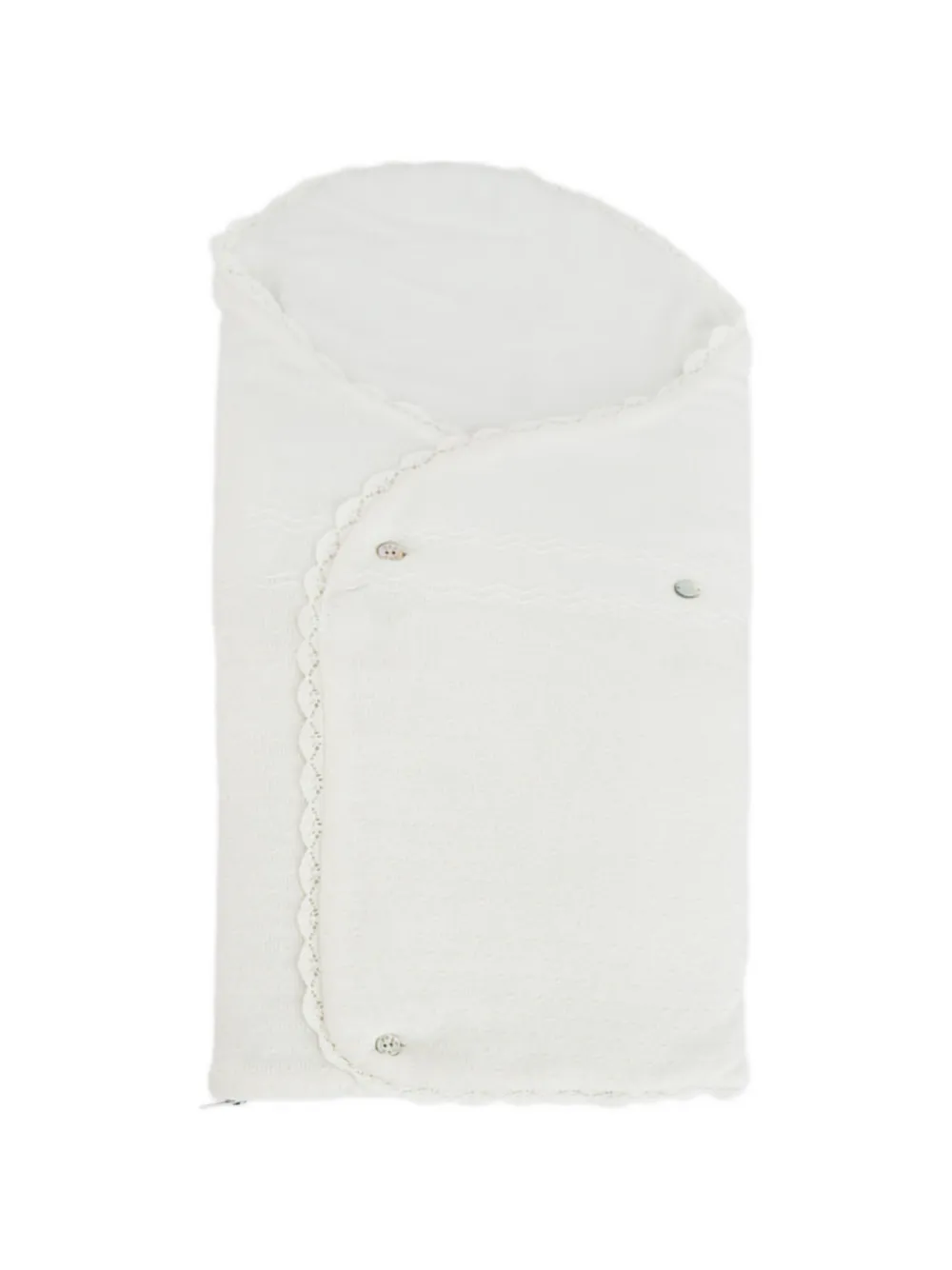 Paz Rodriguez Peace blanket - Bianco