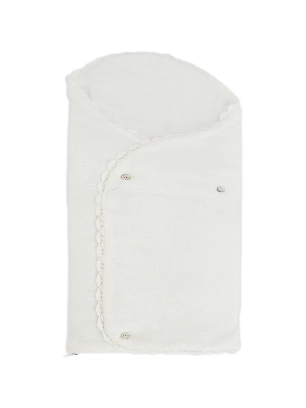 Paz Rodriguez Peace blanket - Bianco