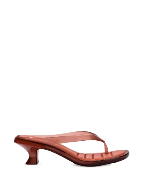 Melissa thong kitten-heel sandals