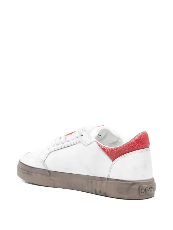 Off-White Vulcanized Low Vintage Sneakers | White | FARFETCH ID