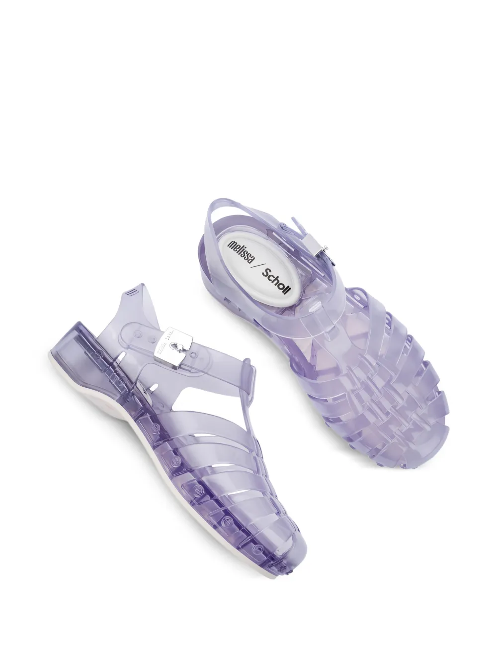 Melissa x Sholl Possession sandalen met percura hak Beige