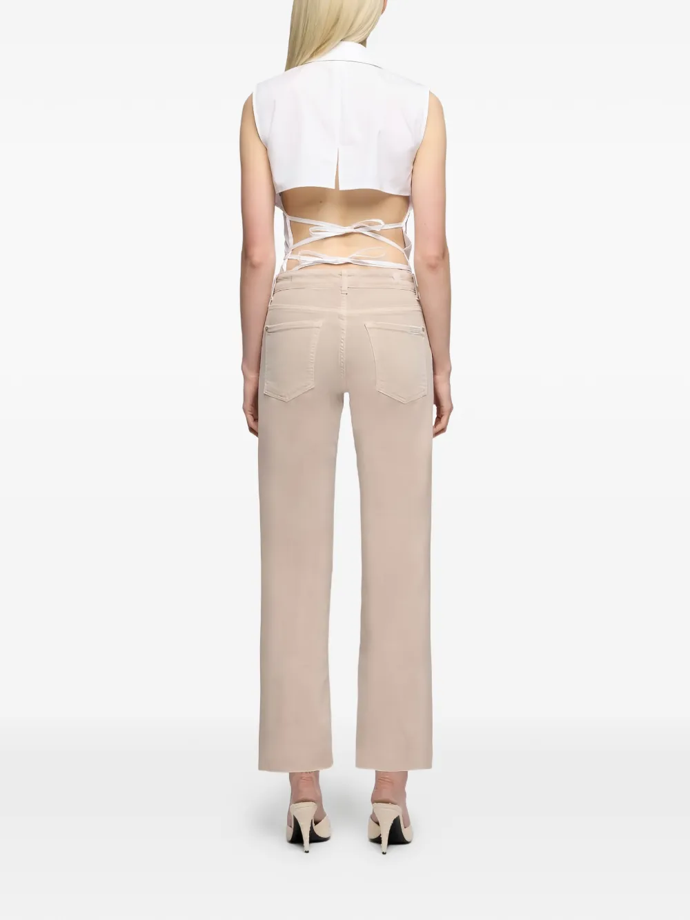 7 For All Mankind Jeans Beige
