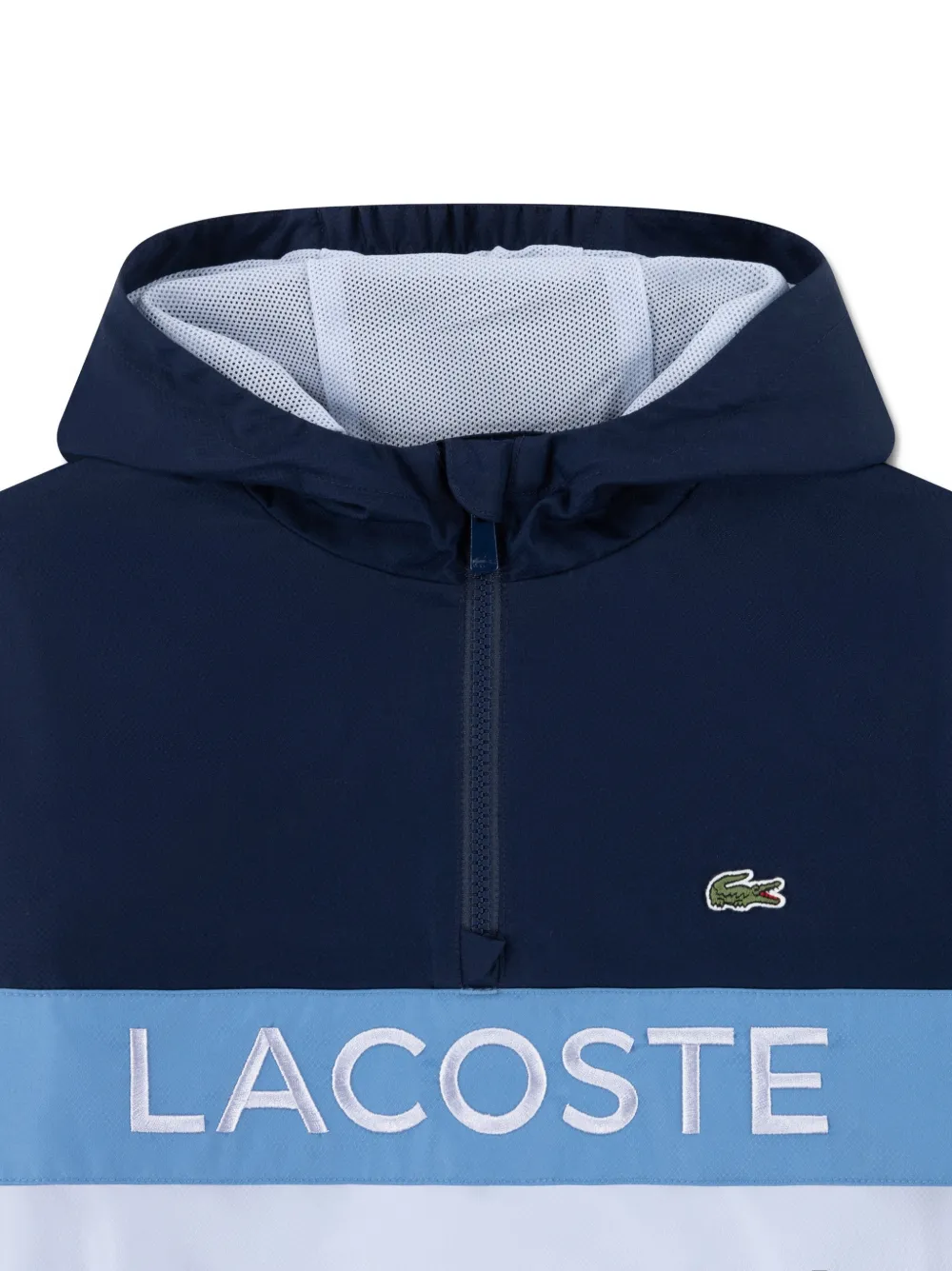 Lacoste Kids Jas met capuchon Blauw