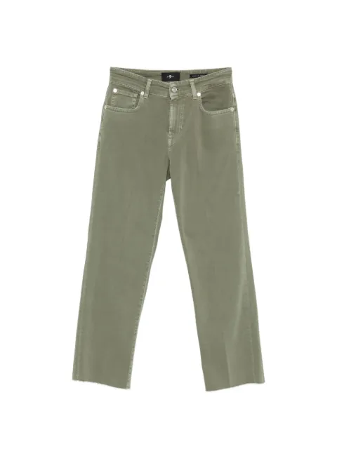 7 For All Mankind Calie straight ankle jeans