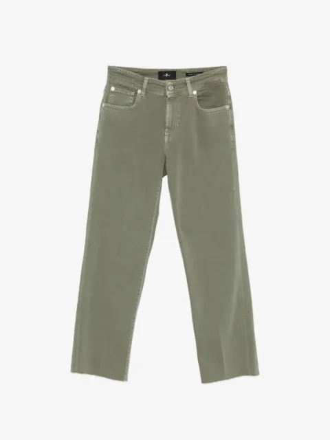 7 For All Mankind Calie straight ankle jeans