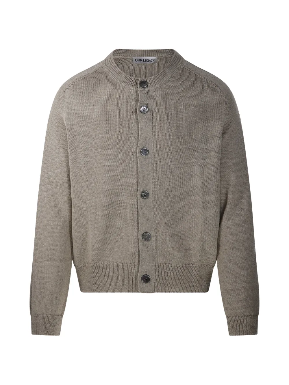 OUR LEGACY True coarse linen cardigan - Toni neutri