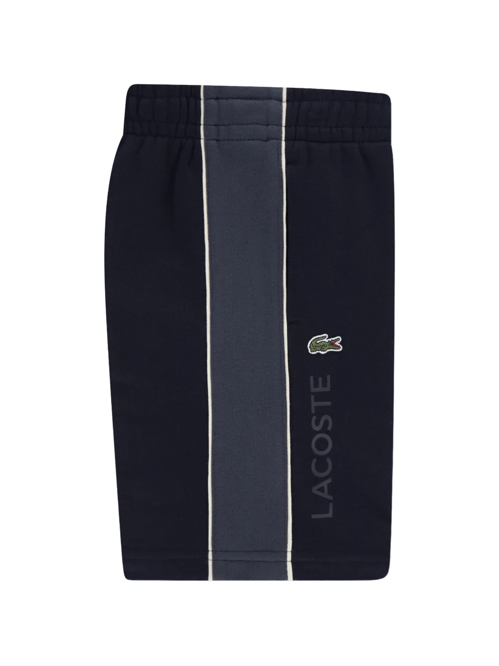  Lacoste Kids Logo Stripe Shorts - Blue 