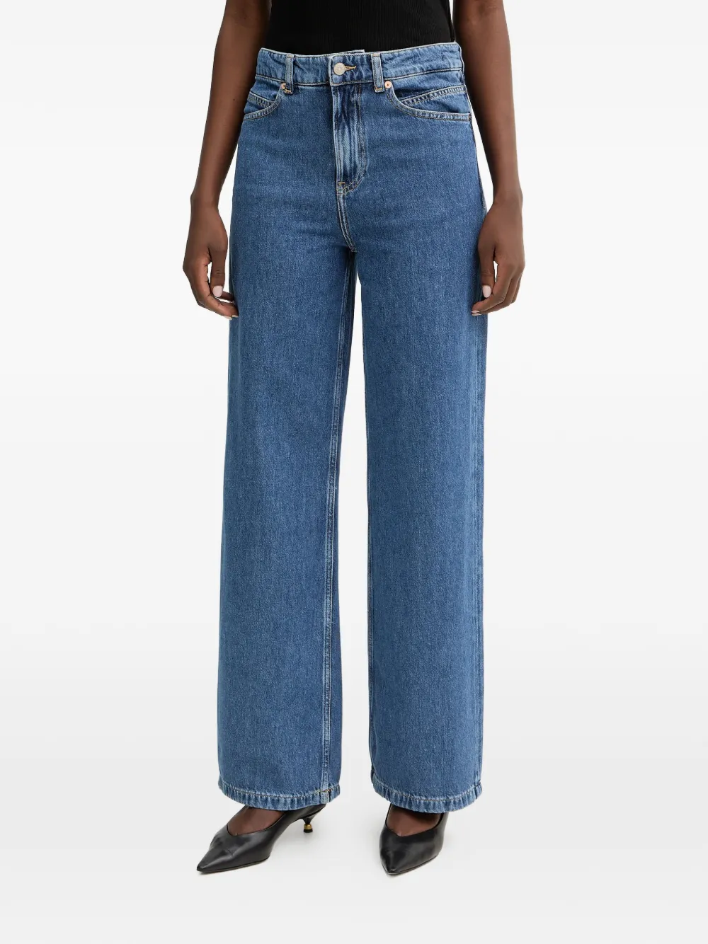 BOSS wide-leg jeans - Blu