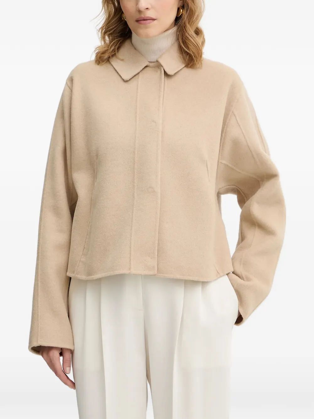 BOSS wool blend jacket - Toni neutri