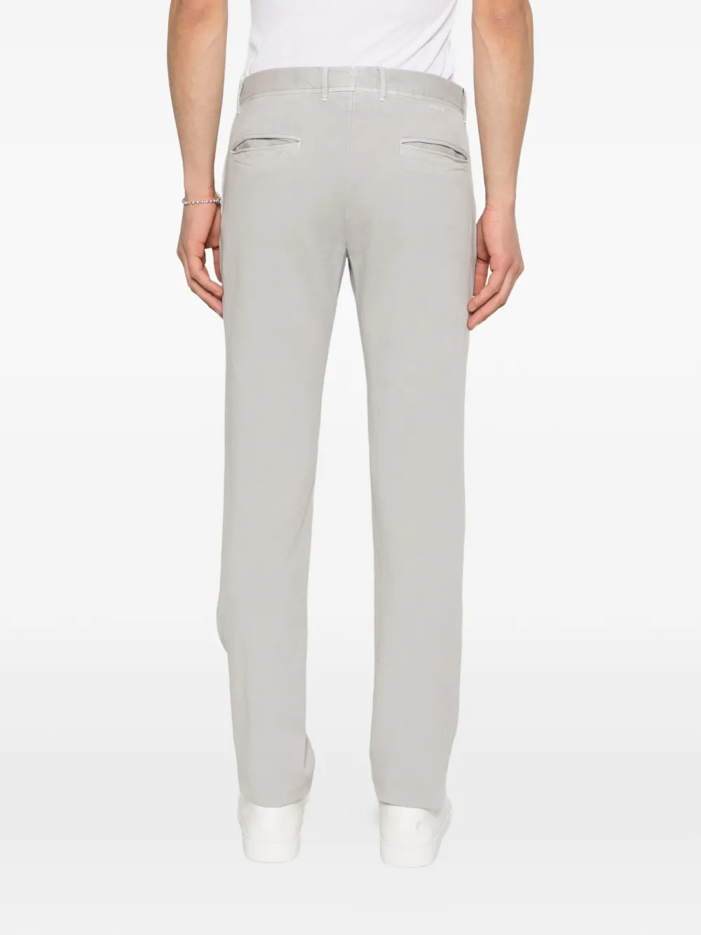 Incotex Broek met knopen Grijs