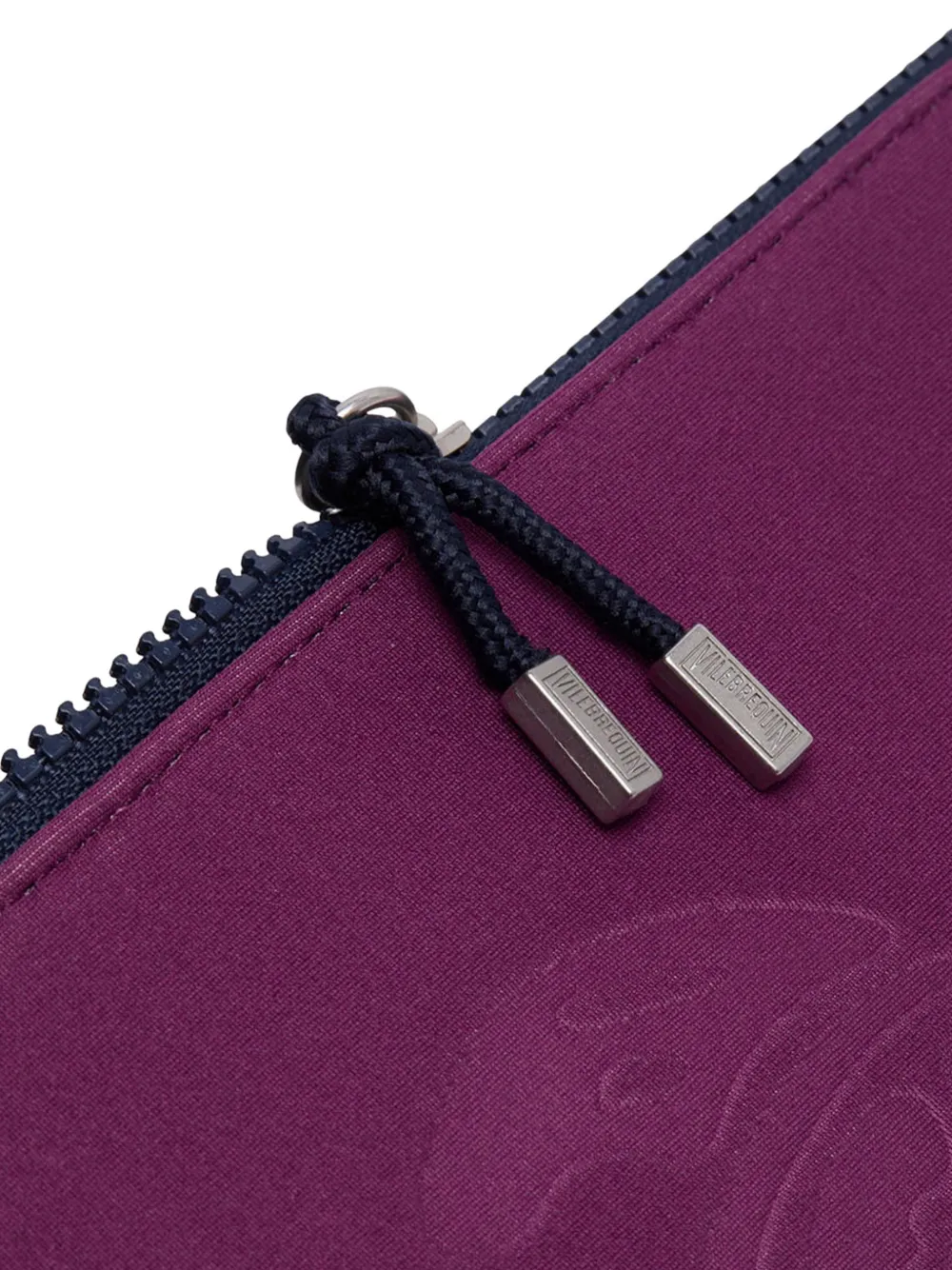 Vilebrequin Clutch met reliëf Paars