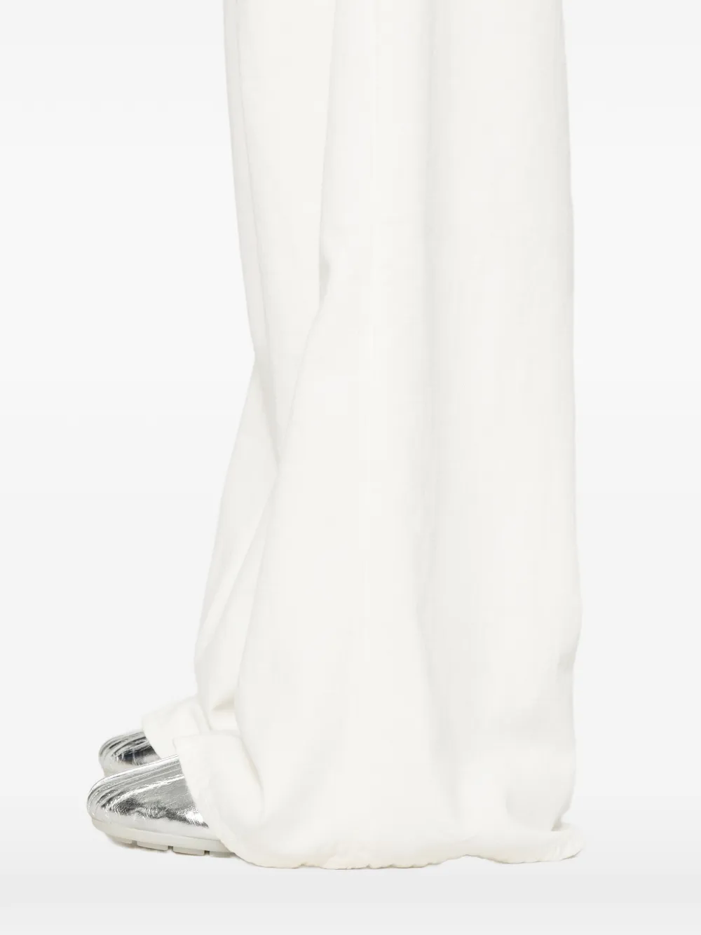 7 For All Mankind Jeans met wijde pijpen Wit