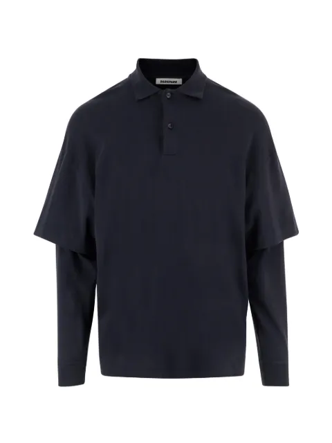 DARKPARK Zack layered polo shirt