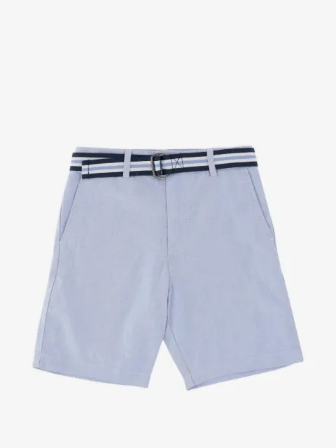 POLO RALPH LAUREN KIDS short à taille ceinturée