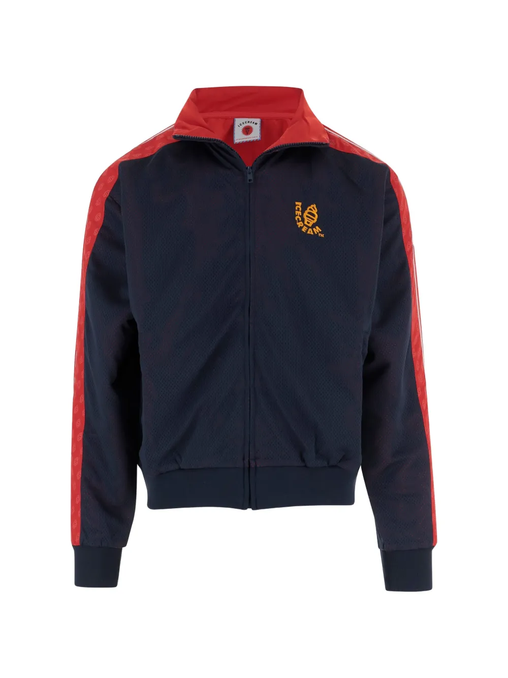 ICECREAM logo zip-up jacket - Blu